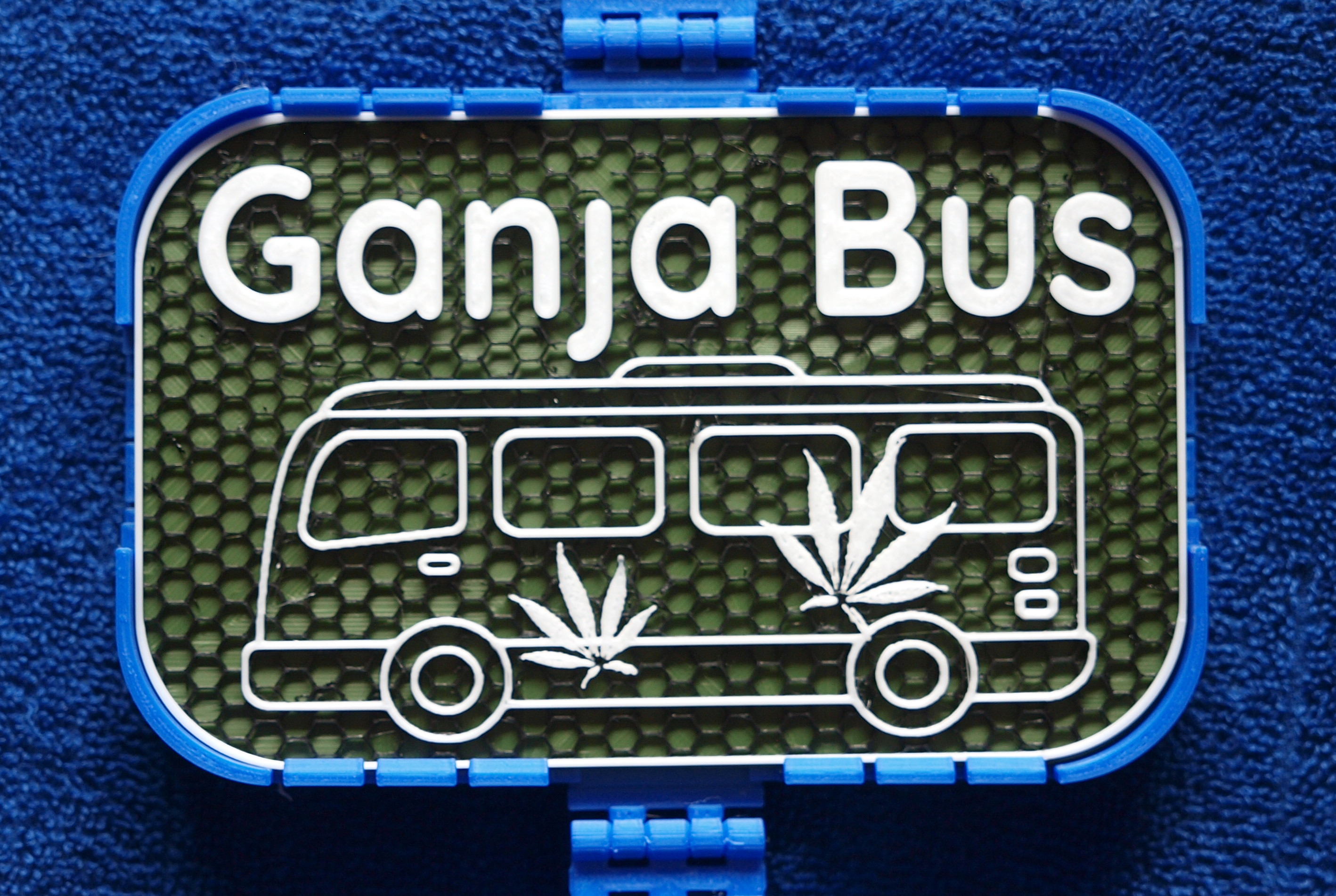 Ganja Bus sign