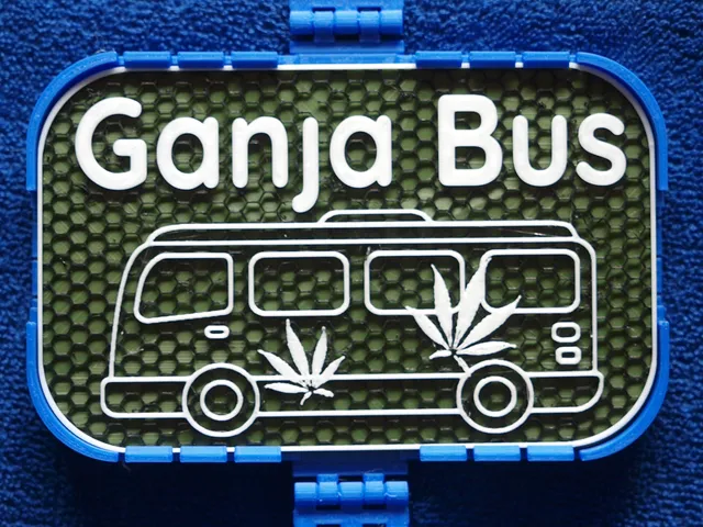 Ganja Bus sign