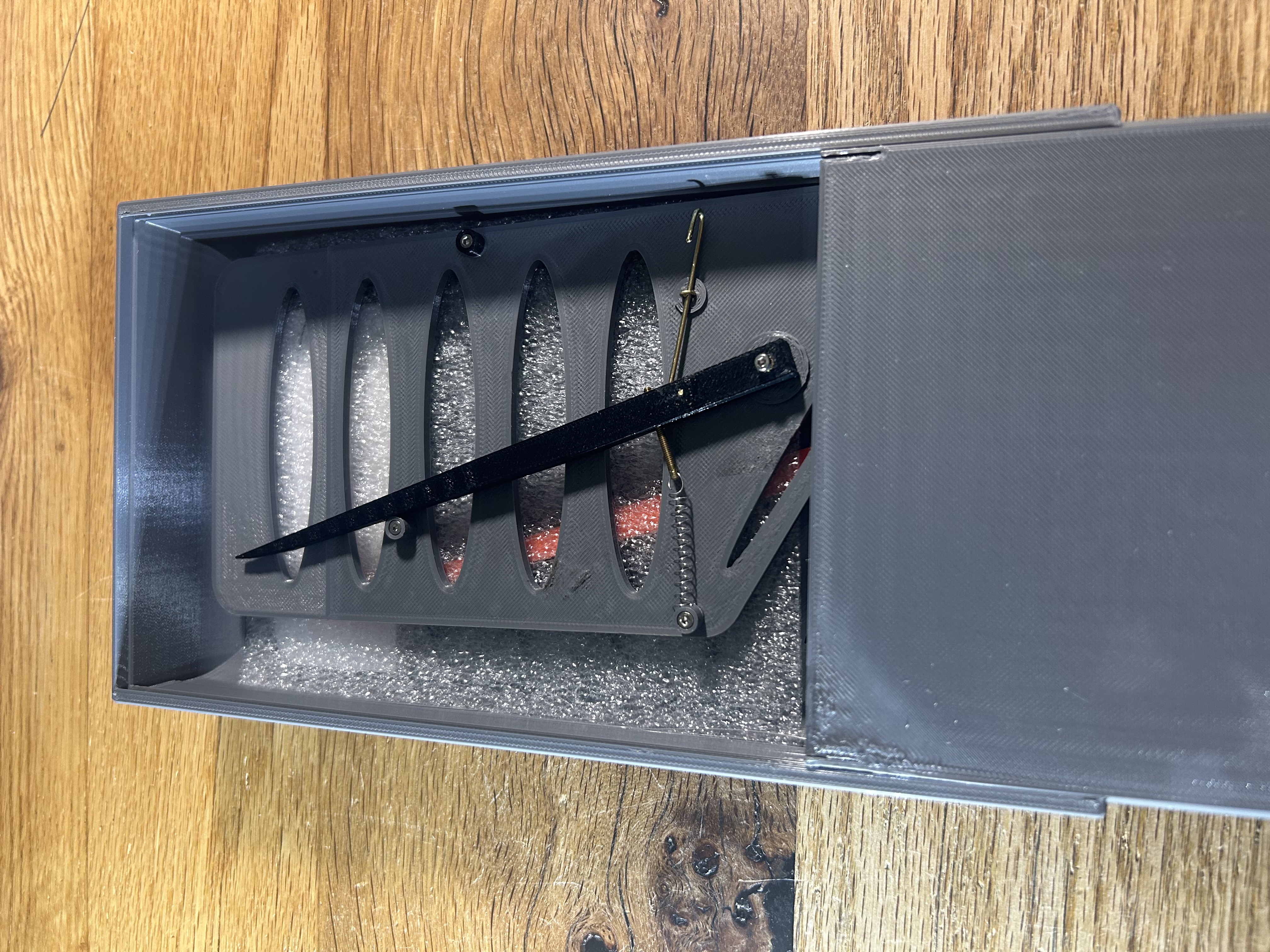 Better Storage Box for RC Sailboat Rig Tension Meter