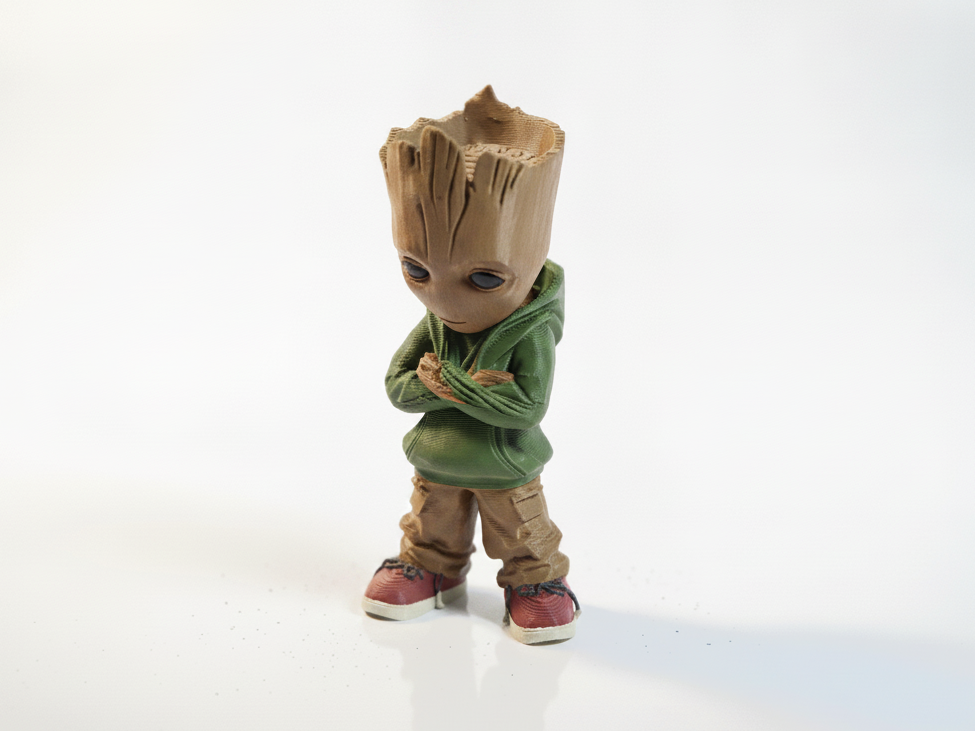Cool Groot Figurine Marvel 3D Printable