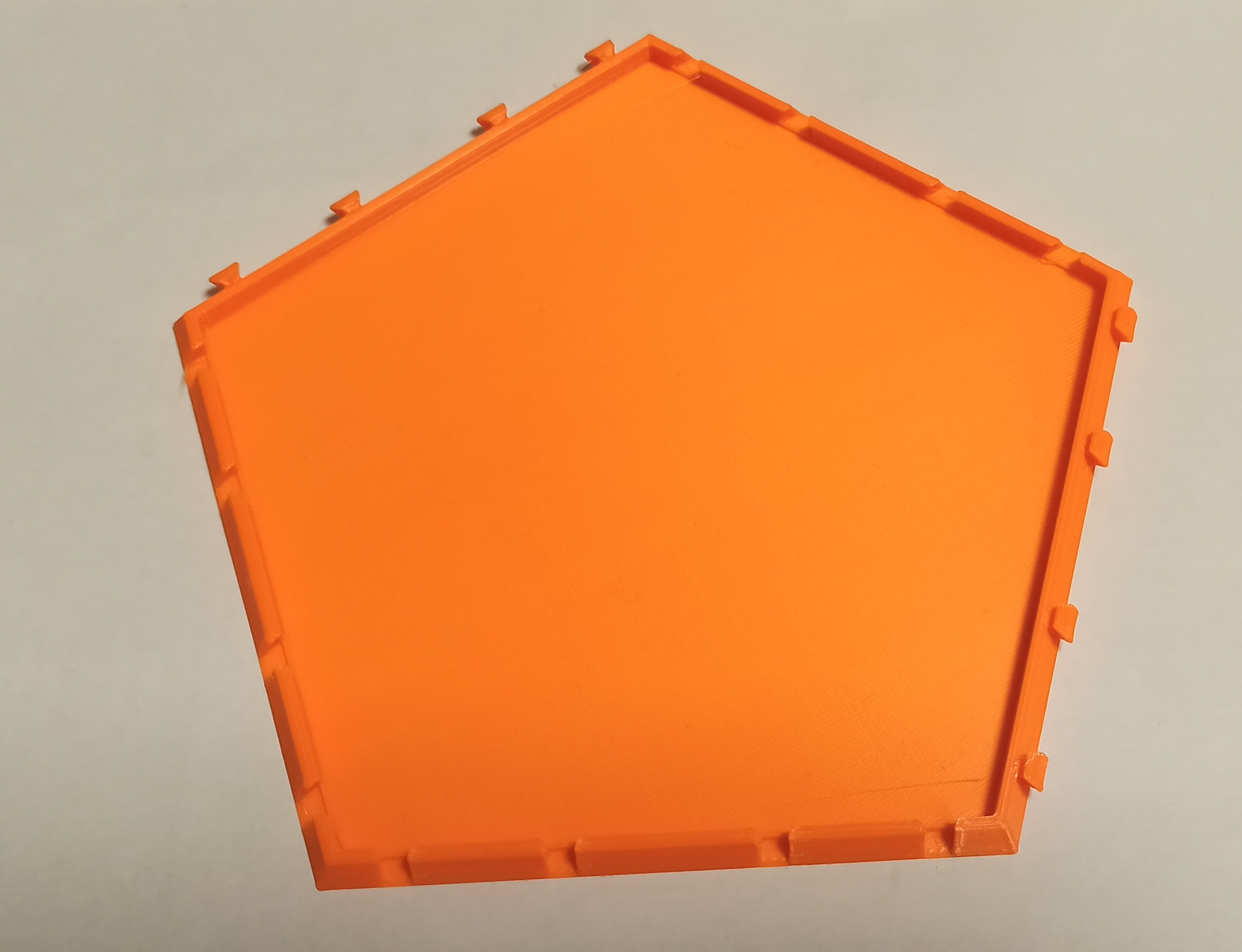 Miniatura 6 do modelo 3D Pentagon modular lamp