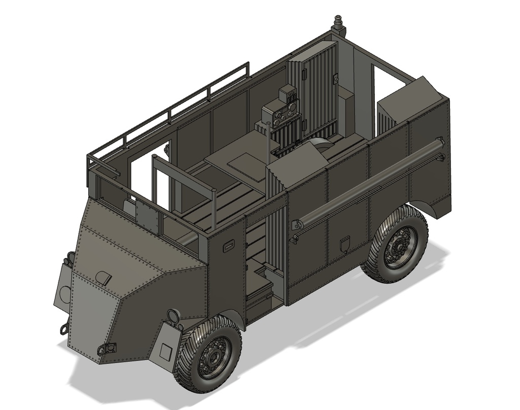 1/35 AEC Dorchester Moritz scale model