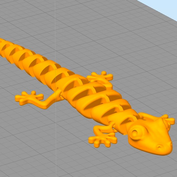 Articulated Lizard v2 by McGybeer | Download free STL model ...