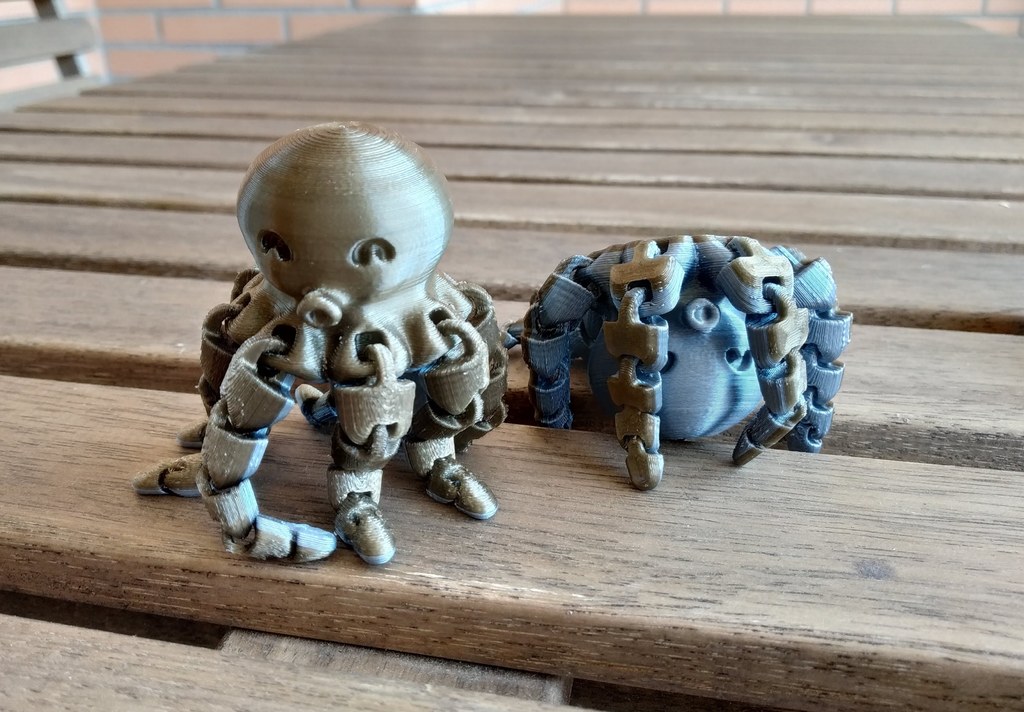 Cute Mini Octopus by McGybeer | Download free STL model | Printables.com