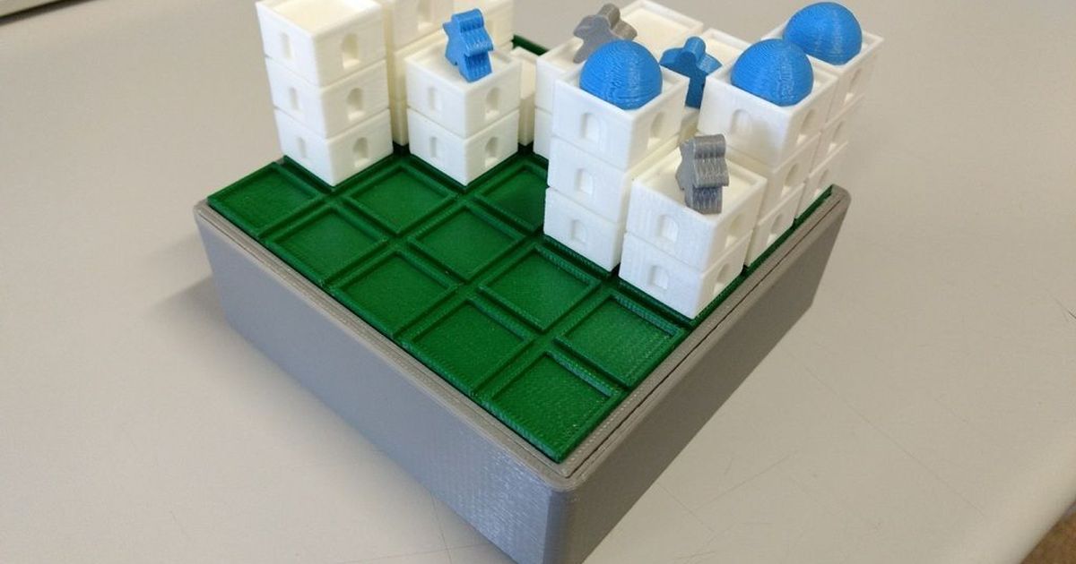 Santorini Portable Game by McGybeer | Download free STL model ...