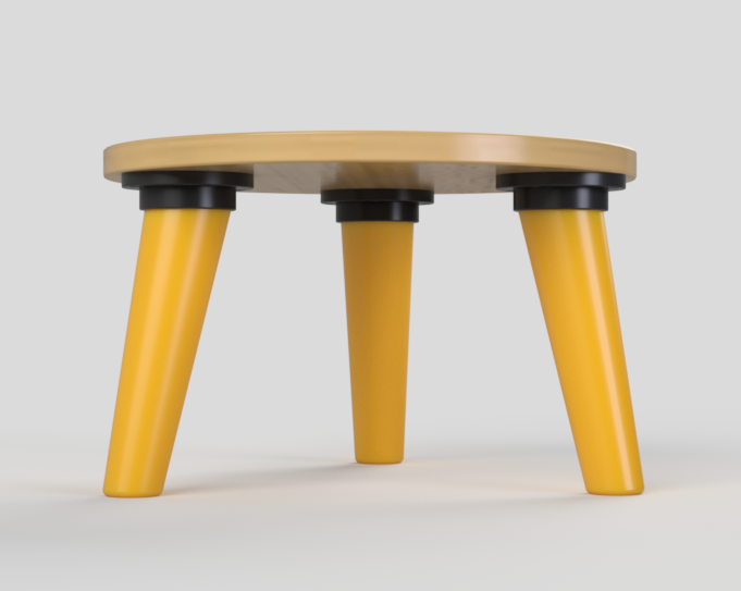 15 degree angle table leg