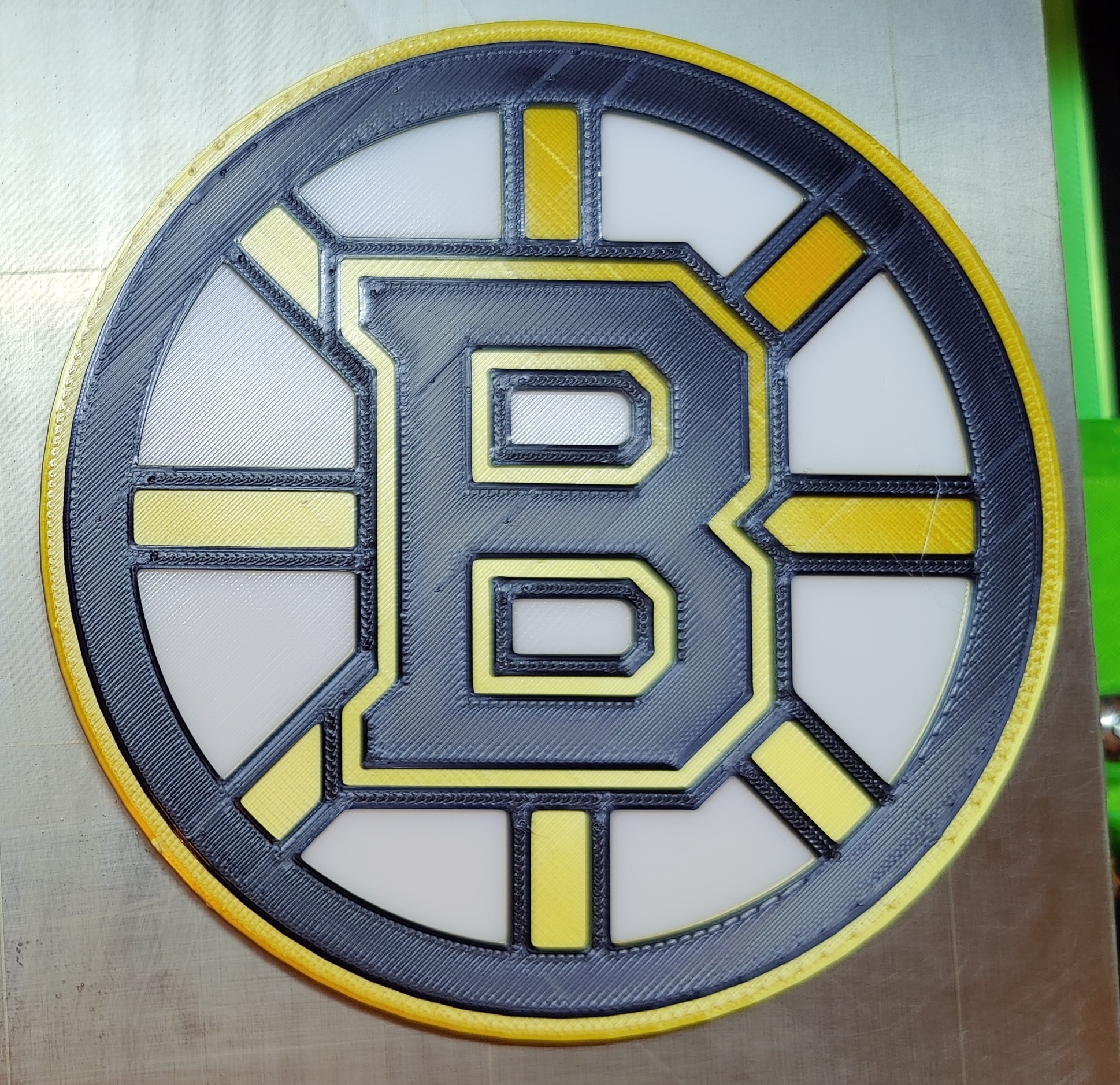 Boston Bruins Coaster by MelSK | Download free STL model | Printables.com