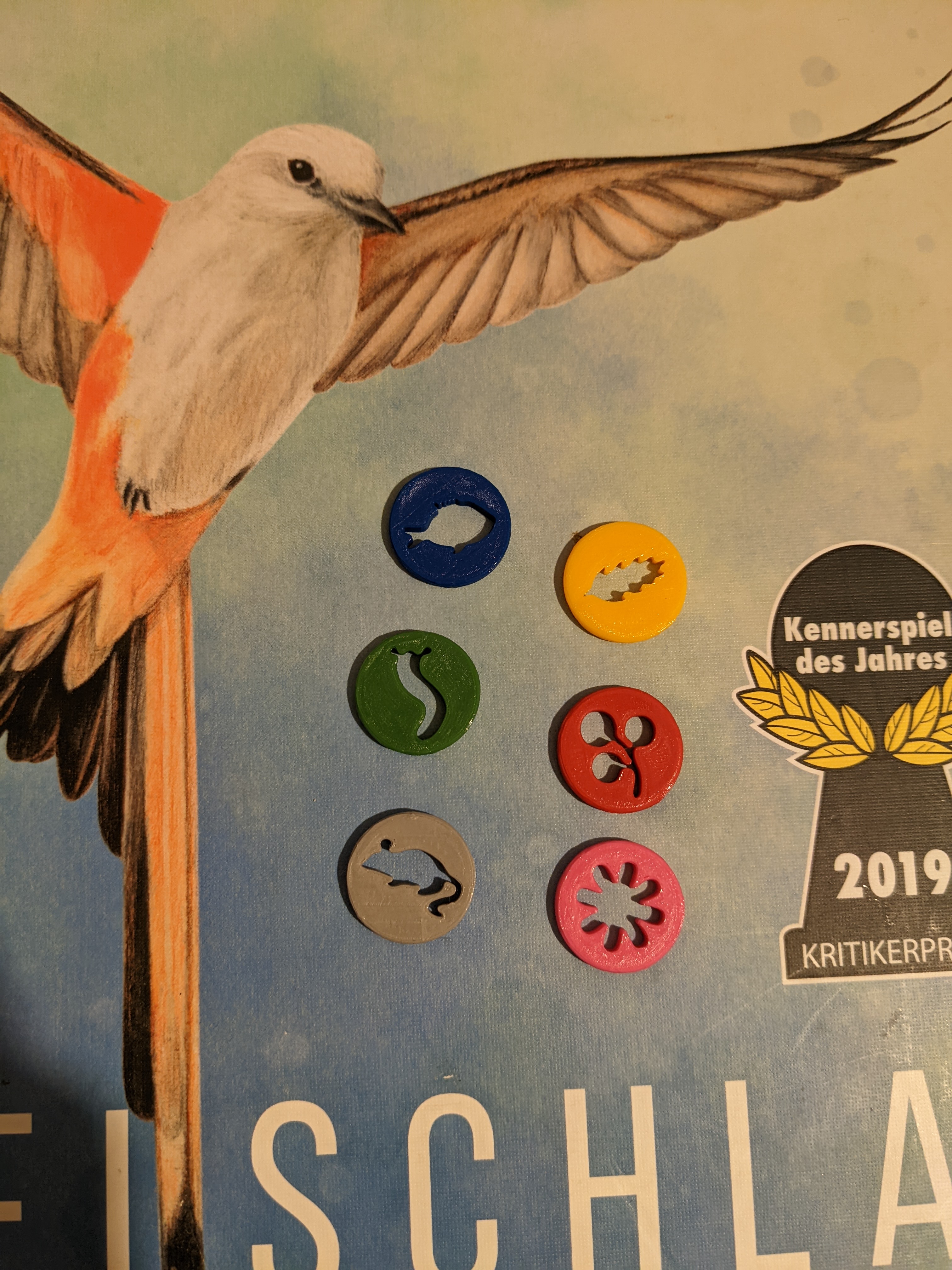 Wingspan Resource Tokens