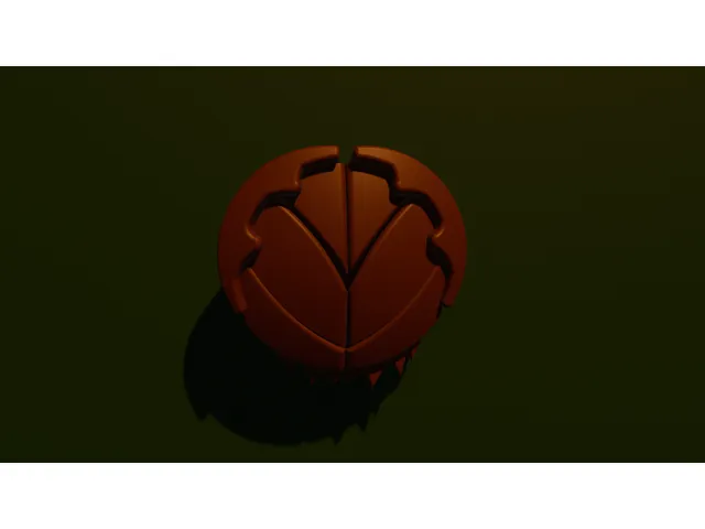 Hollow Knight – Defender's Crest (Amulet Charm) 3D Model / Амулет Hollow Knight Герб защитника