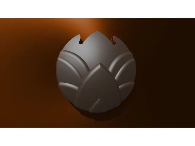 Hollow Knight – Nailmaster's Glory (Amulet Charm) 3D Model / Амулет Hollow Knight Ореол мастера гвоздя