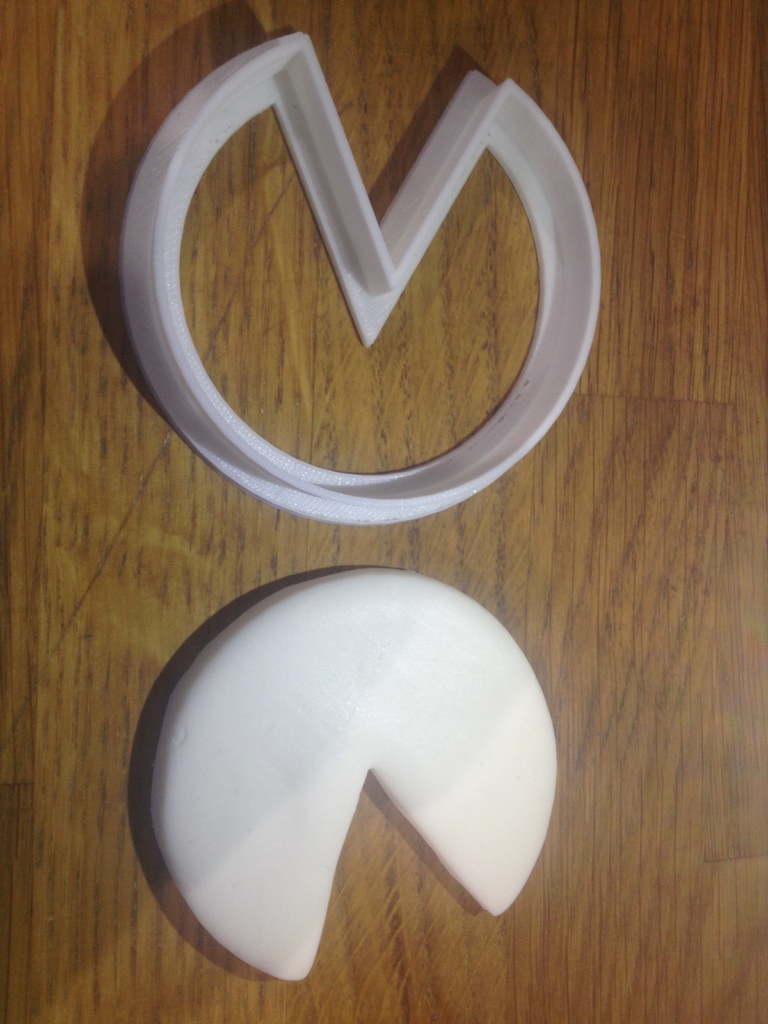 Miniatura 4 do modelo 3D Pacman & Ghost Cookie/Icing cutter