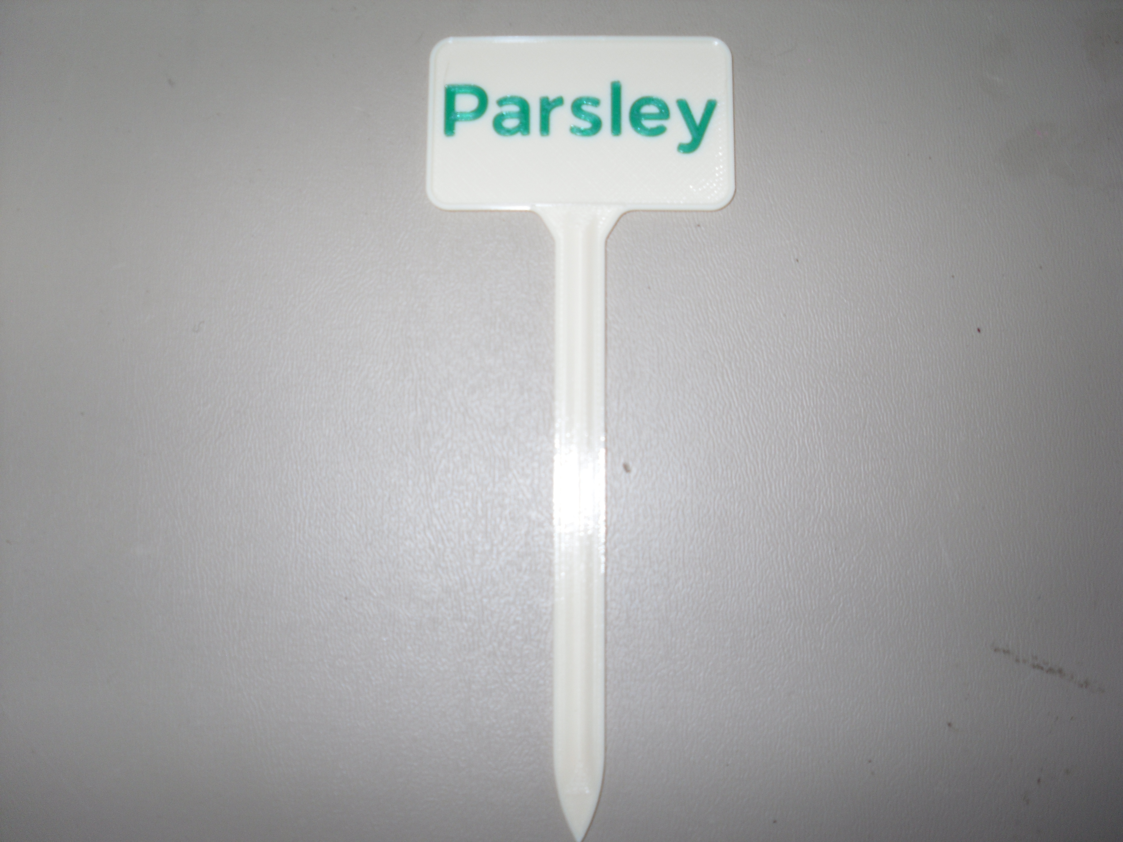 Plant Label Parsley