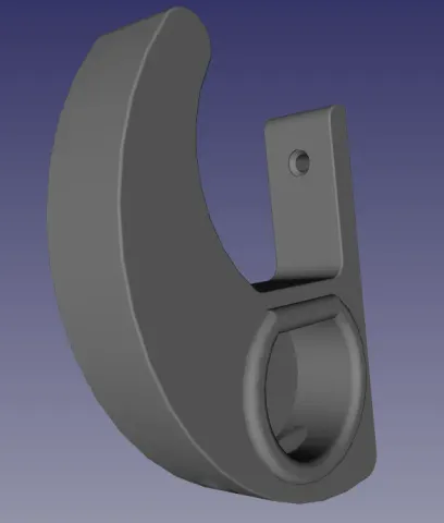 Halterung Wallbox-Ladekabel mit Typ2 Stecker