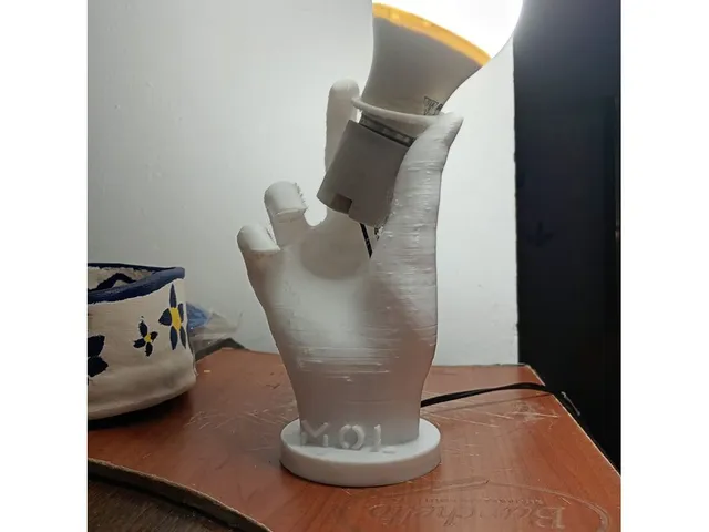 Hand lamp - Lampara de mano