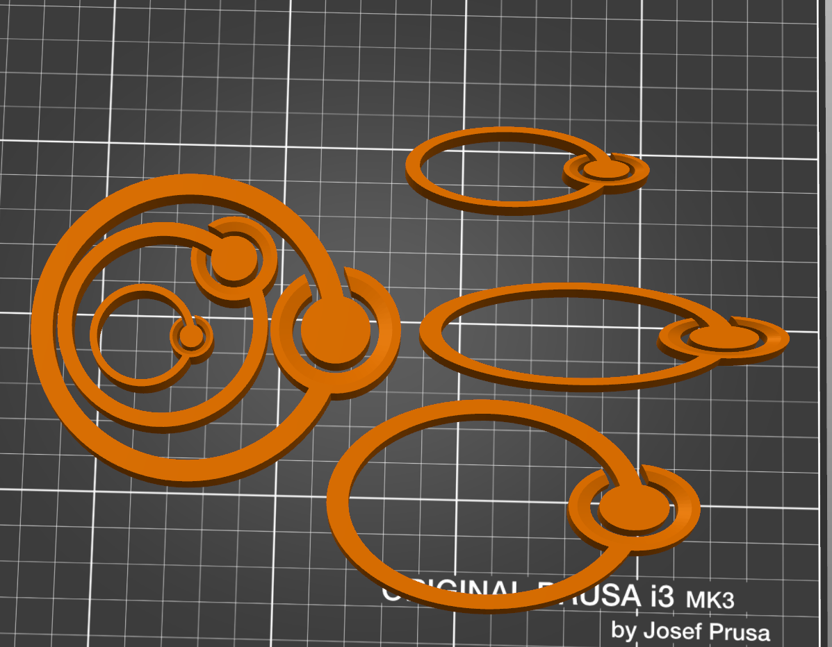 Miniatura 4 do modelo 3D Simple cable clamp (scallable) or ring :)