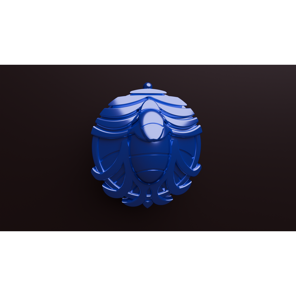 Hollow Knight – Lifeblood Heart (Amulet Charm) 3D Model / Амулет Hollow Knight Живительное сердце