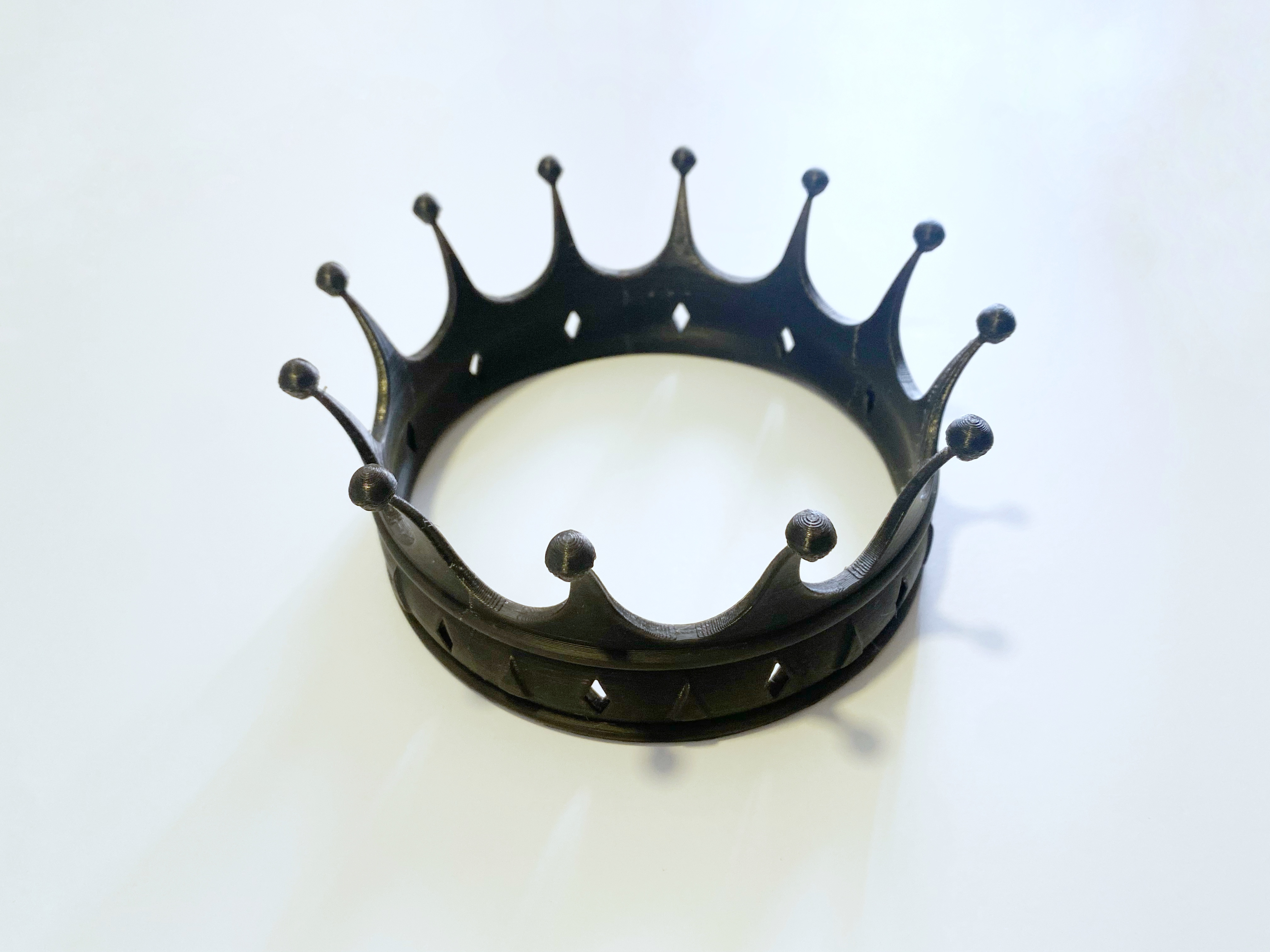 Miniatura 2 do modelo 3D King Skull crown
