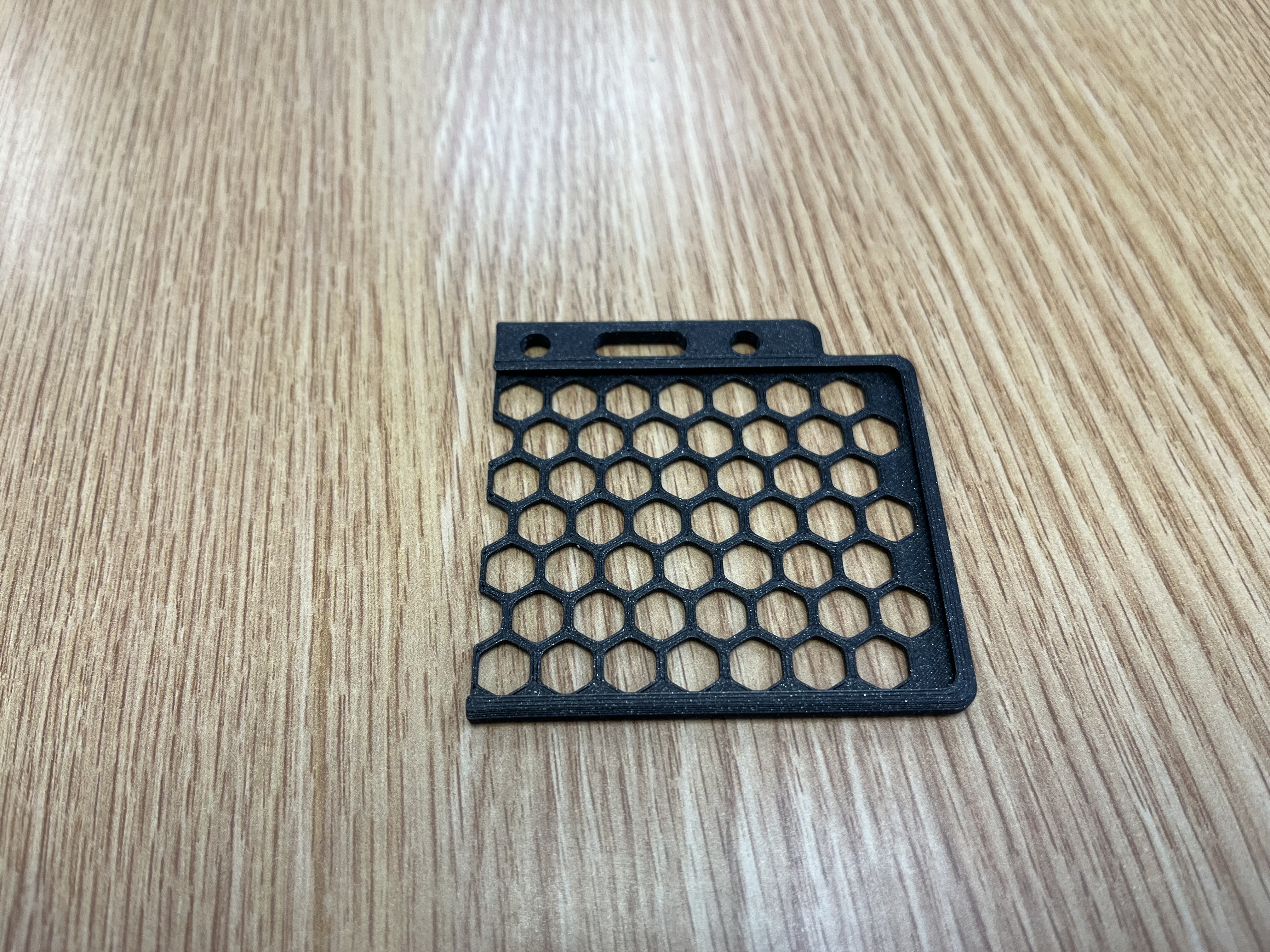 Horizontal ID badge holder w Vertical Scan