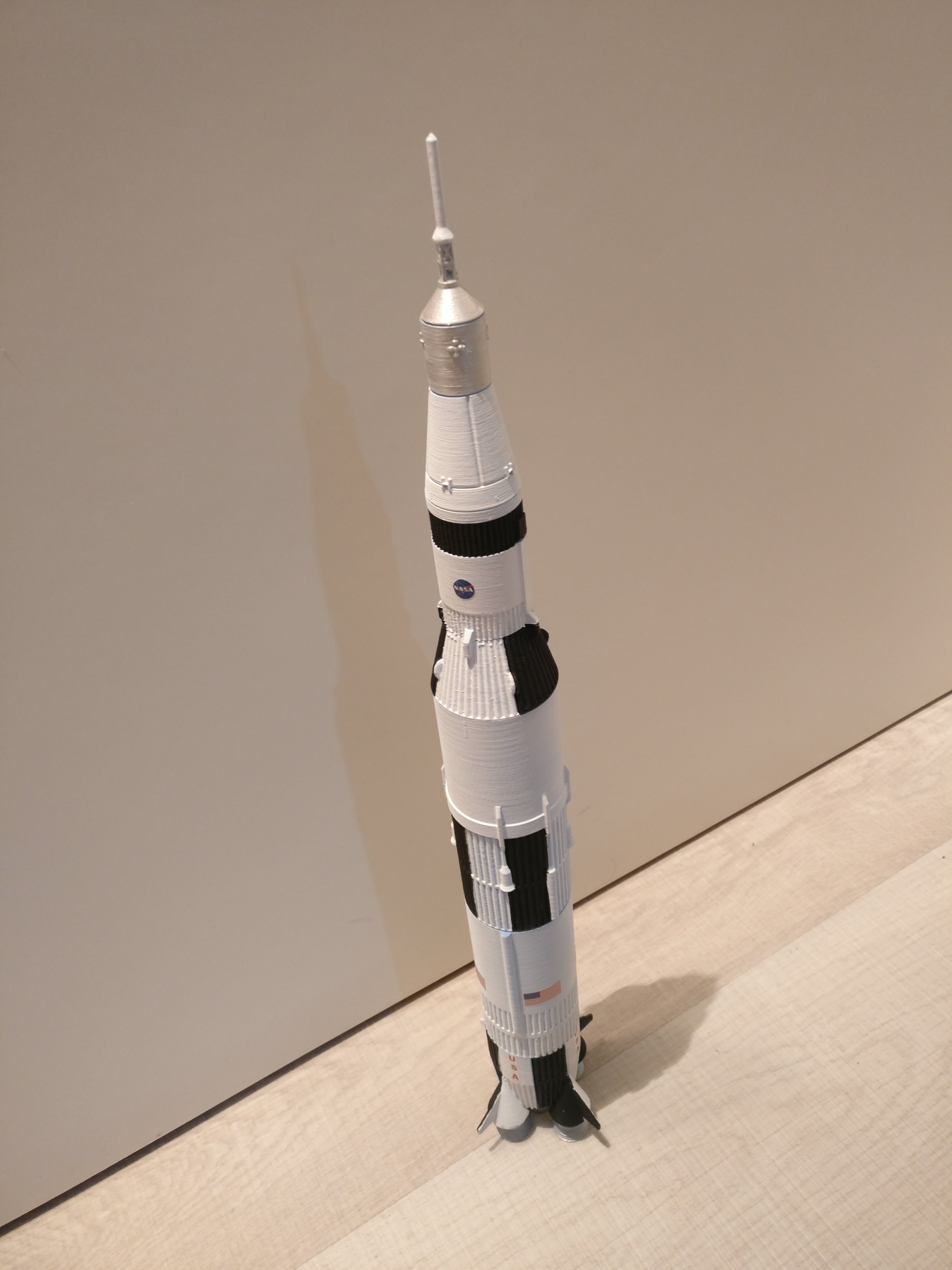 Saturn V rocket by Sergio Morales Download free STL model