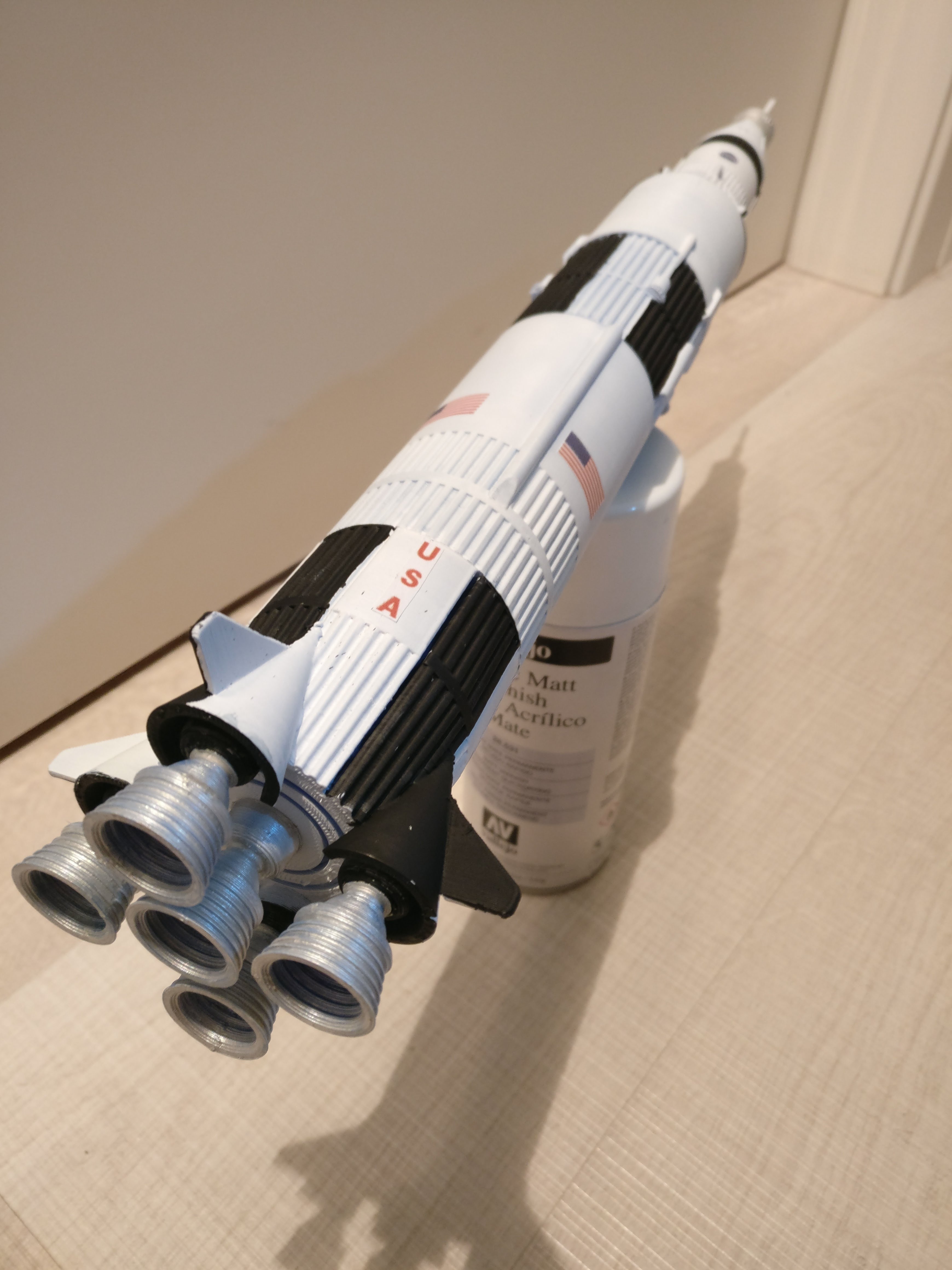 Miniatura 5 do modelo 3D Saturn V rocket