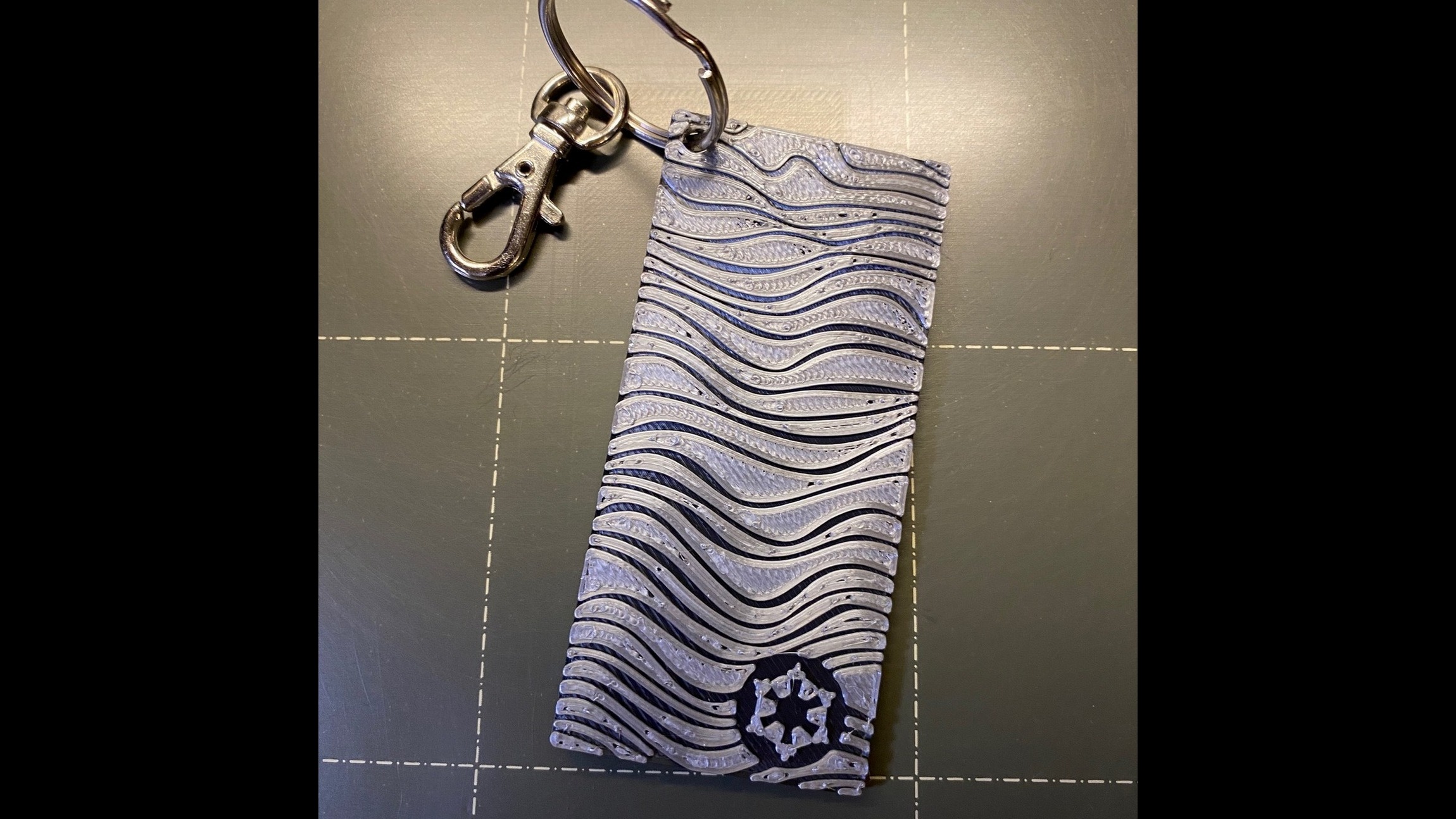 Mandalorian Beskar Keychain