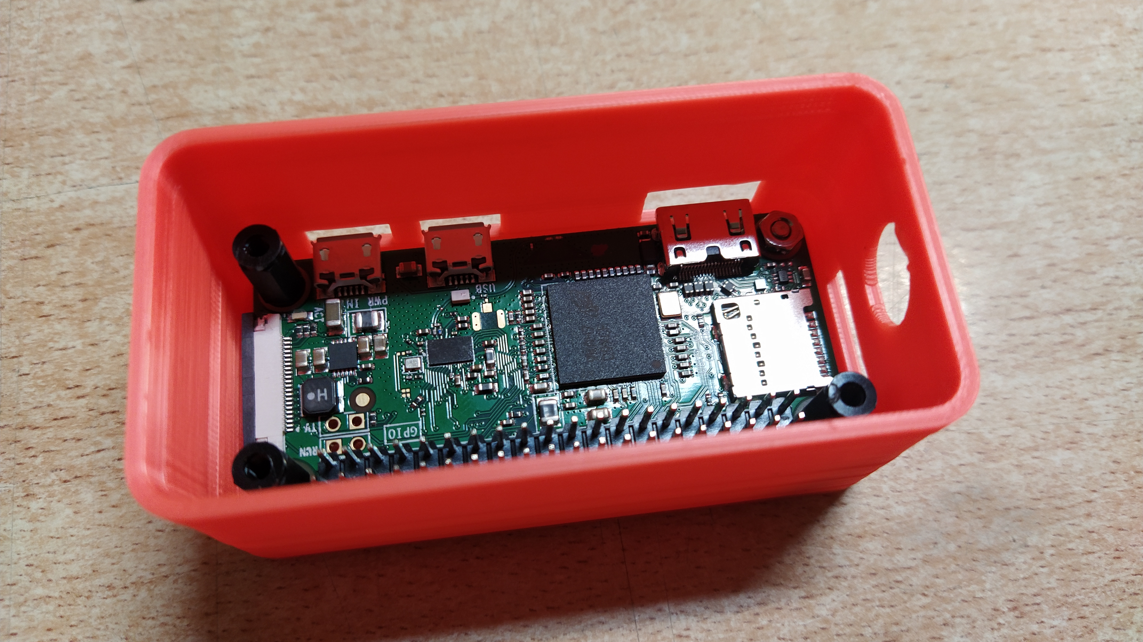 Miniatura 3 do modelo 3D Case for Raspberry Pi Zero + TV HAT