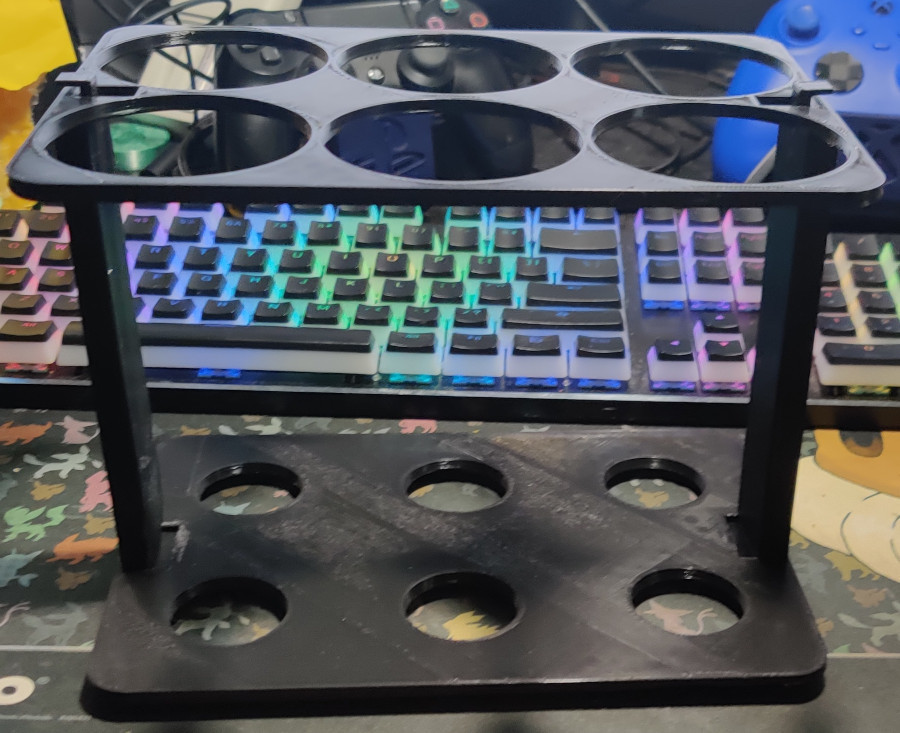 Paintball Pod Stand by Tech0verlord Download free STL model