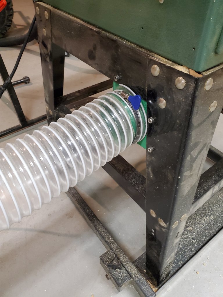 4in to 4in Dust Collector Adapter with Mounting Flange by wagnerjack28