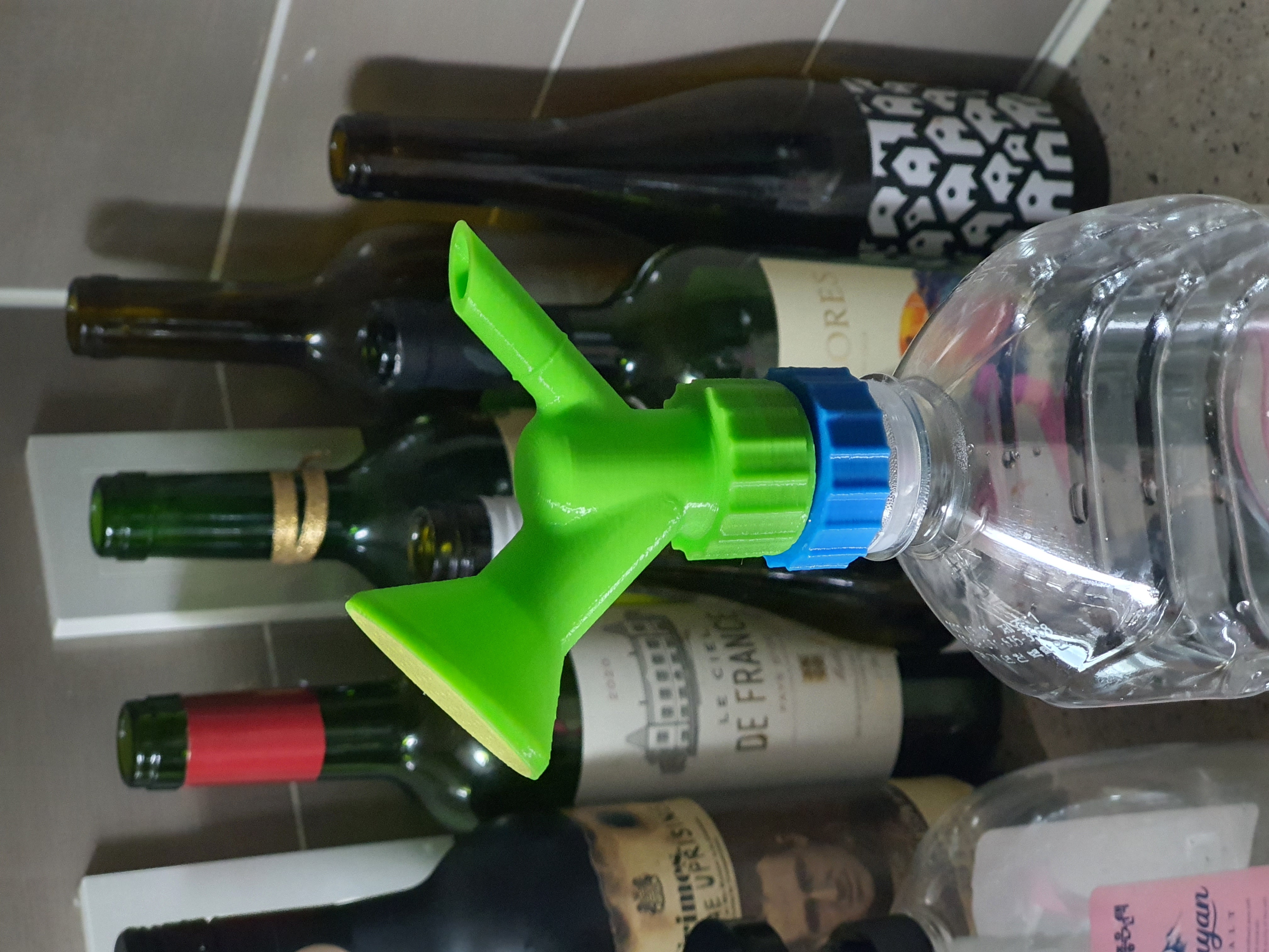 PET Bottle Finish(Thread) Size Converter (30mm to 28mm)