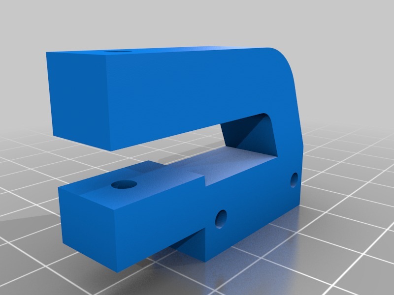 Miniatura 2 do modelo 3D mount and trigger for optical limit switch