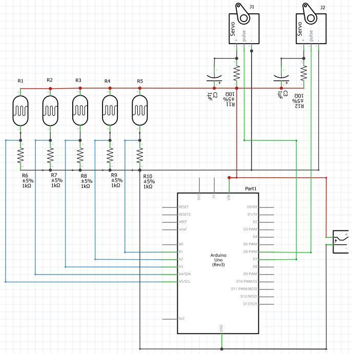 Line Following Arduino Robot by Dan Royer | Download free STL model ...