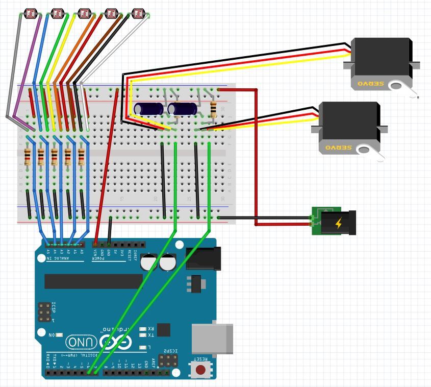 Line Following Arduino Robot by Dan Royer | Download free STL model ...