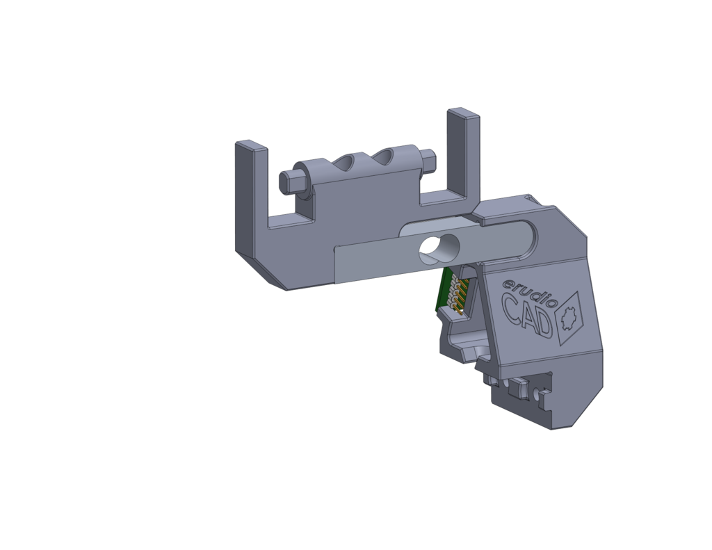 Creality-Compatible Filament Spool Load Cell Bracket and Spindle
