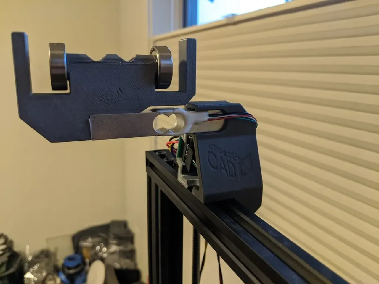 Creality-Compatible Filament Spool Load Cell Bracket and Spindle by ...