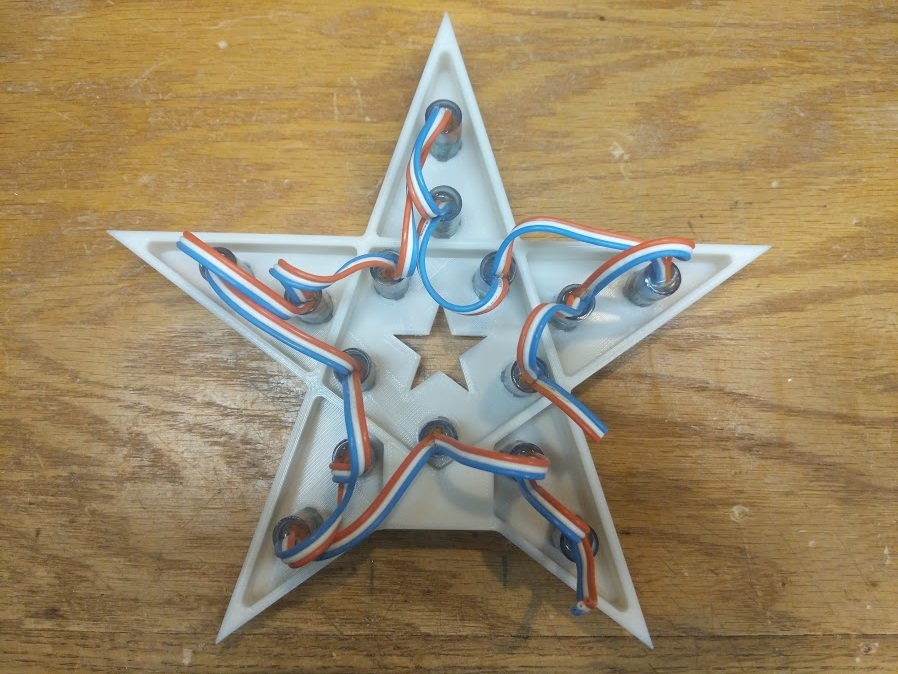 Miniatura 2 do modelo 3D Mini Pixel Tree Star