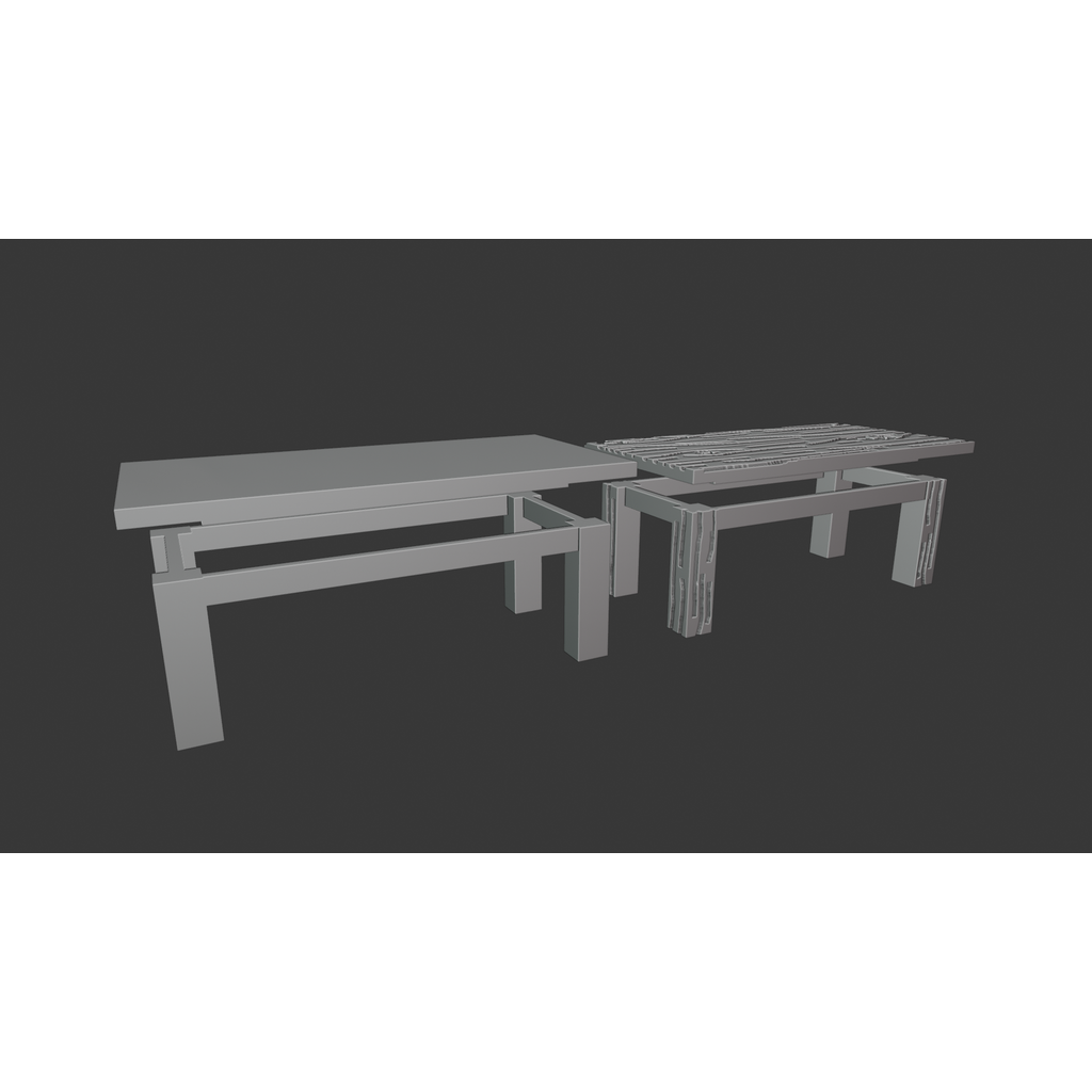 Simple Dining Tables (DND / TTRPG) — miniatura 2