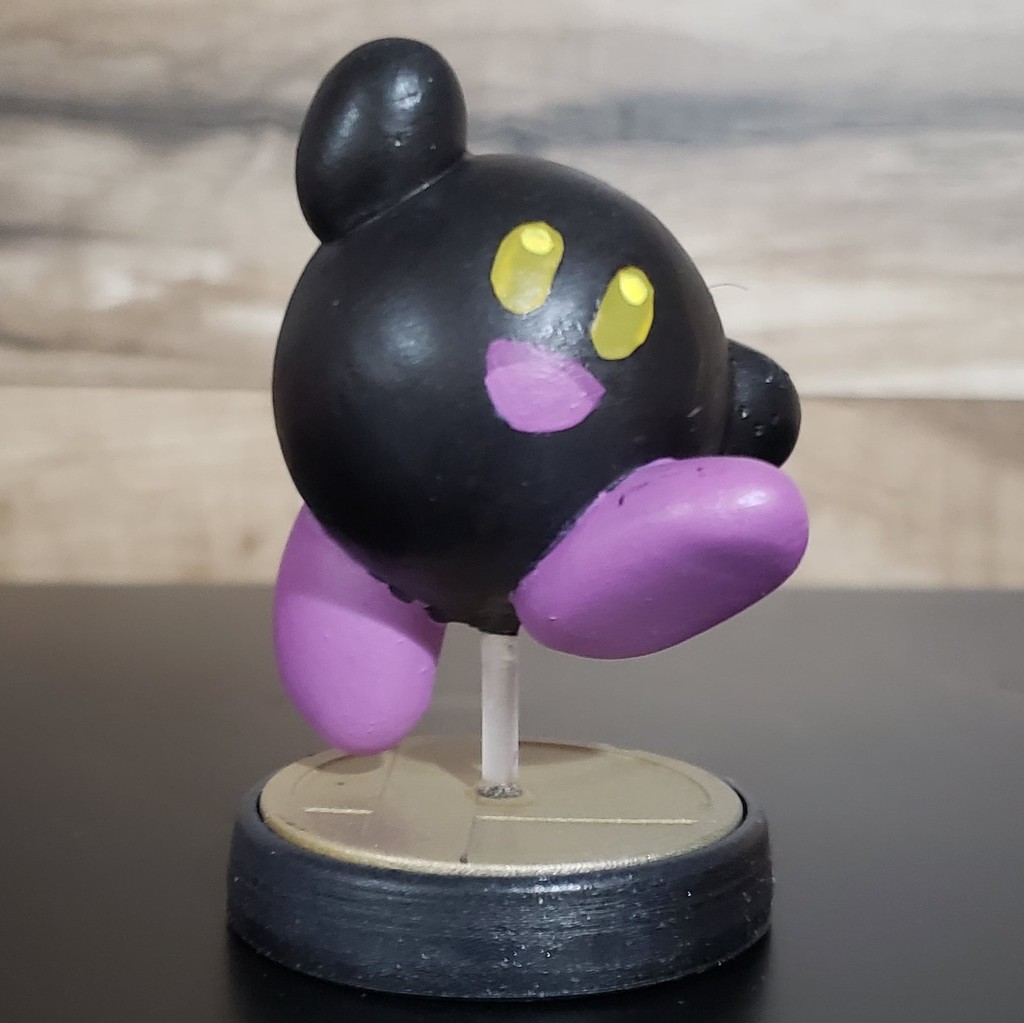 Kirby Amiibo Figure (Smash Ultimate Pose)