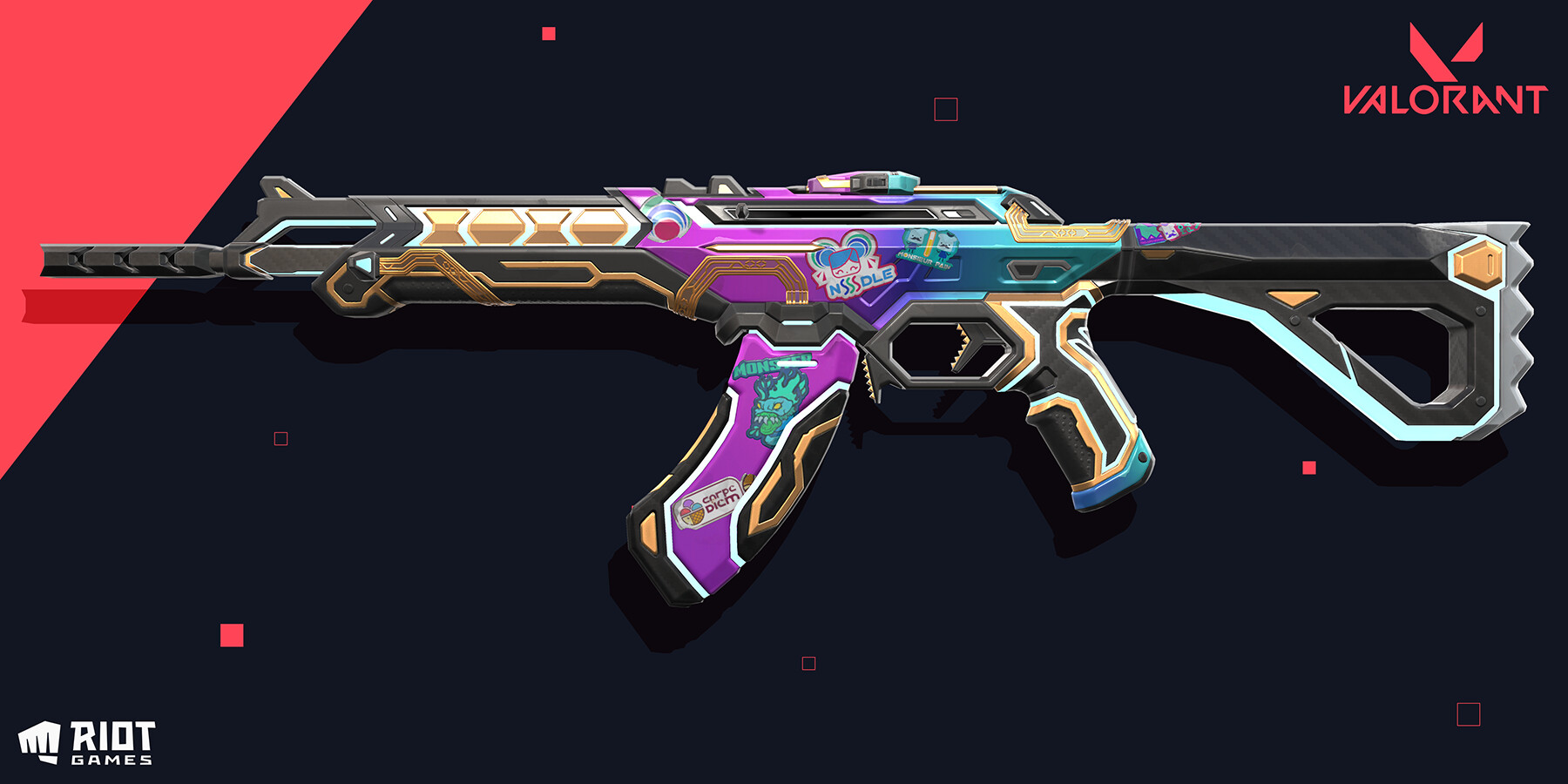 Valorant Glitchpop Vandal
