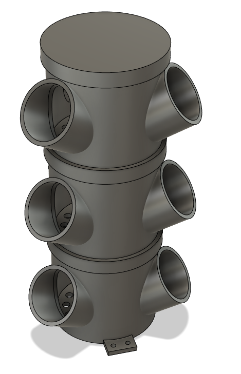 Hydrophonics Moduled Tower