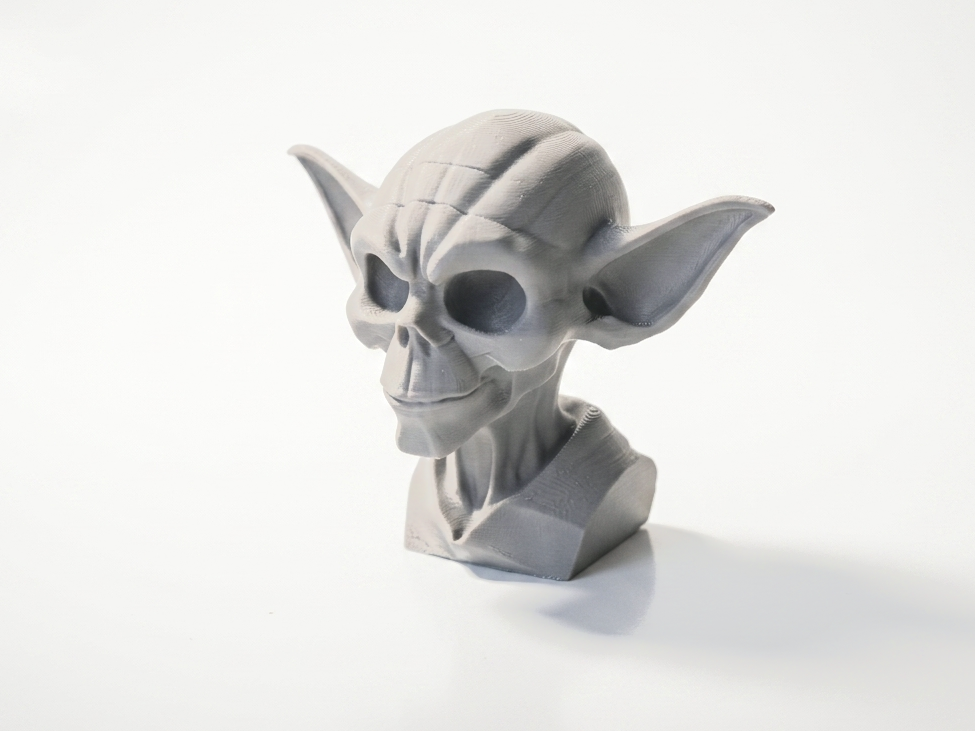 Skull Yoda Bust Star Wars Collectible 3D Printable