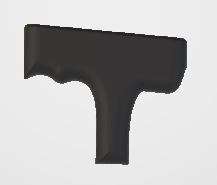 Miniatura 3 do modelo 3D rope start pull handle