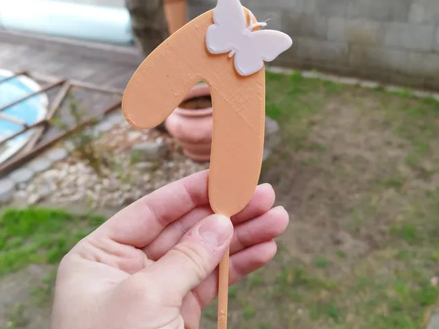 CAKE TOPPER number 1
