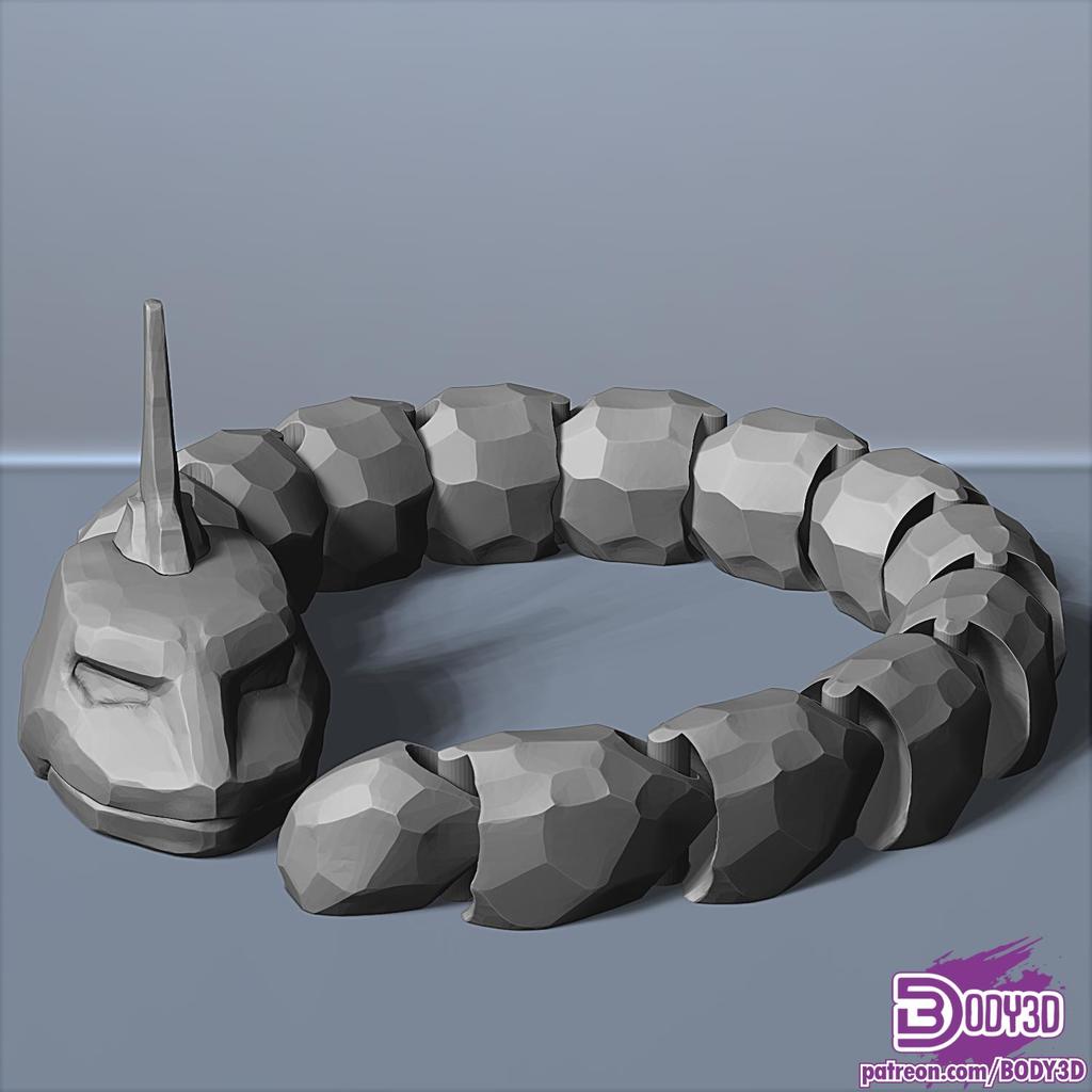 Articulated Onix por BODY3D Descargar modelo STL gratuito
