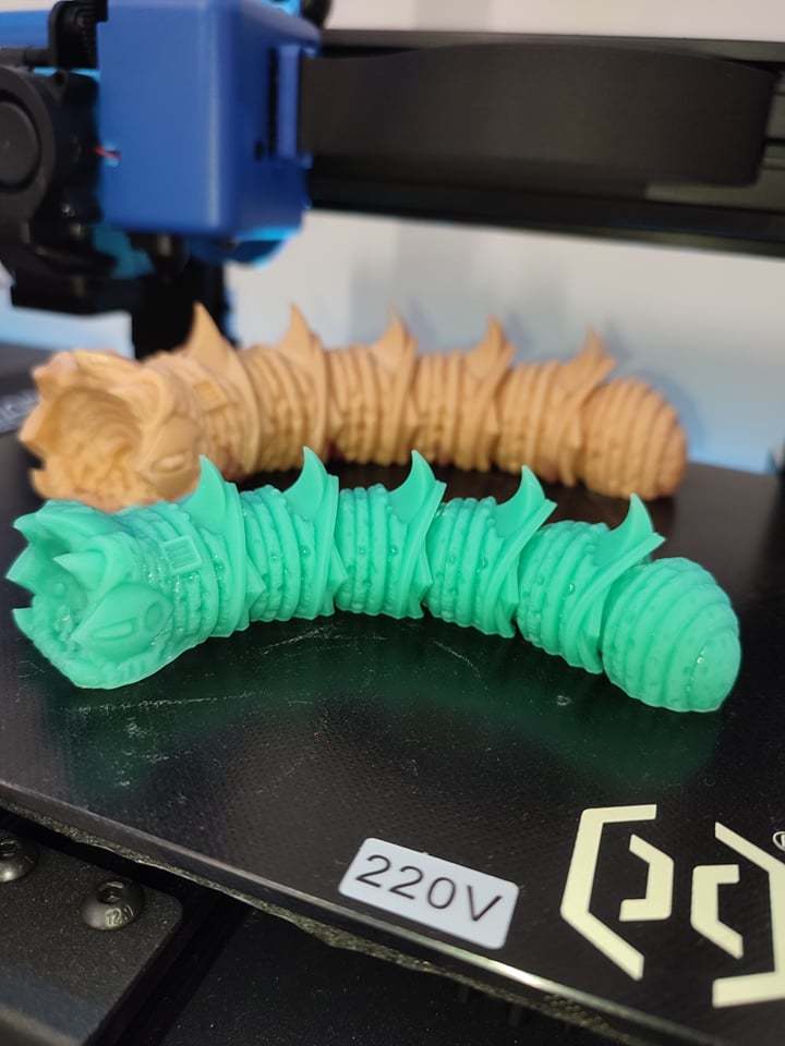Articulated Armored Sandworm