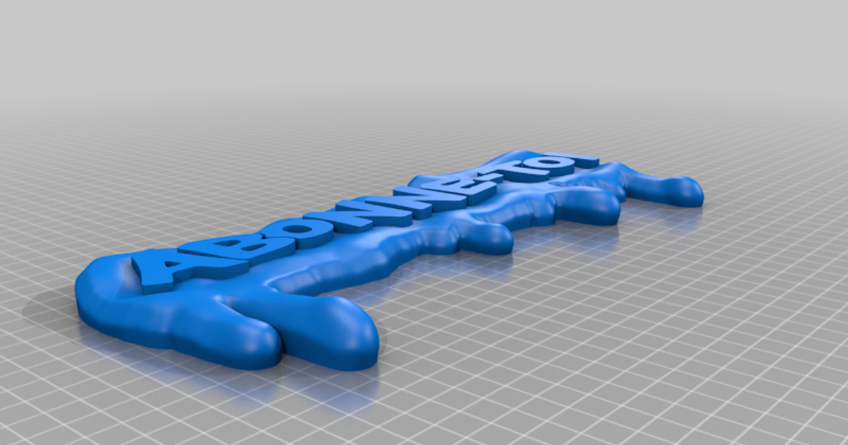 Logo Abonne Toi By Body3d Download Free Stl Model Printables Logo Abonne Toi By Body3d Download Free Stl Model Printables