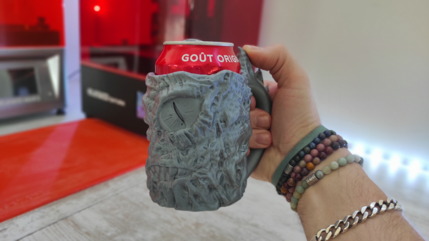 Miniatura 2 do modelo 3D Monster Can Holder