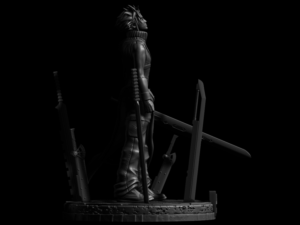 Miniatura 3 do modelo 3D Cloud Strife - FFVII