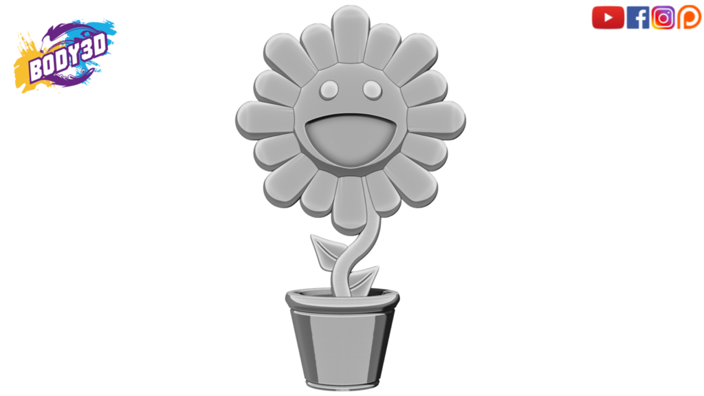 Miniatura 3 do modelo 3D Flowdy