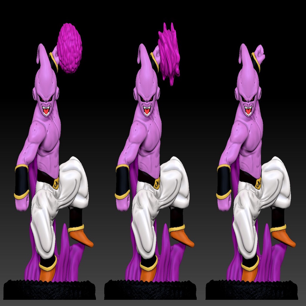 Miniatura 2 do modelo 3D Kid Buu