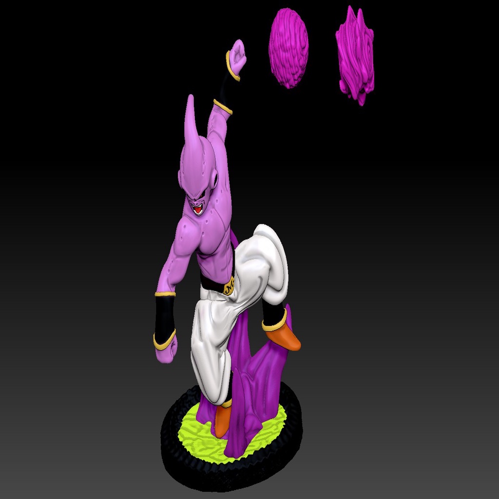 Miniatura 5 do modelo 3D Kid Buu